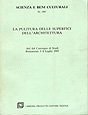 SCIENZA E BENI CULTURALI Luglio 1995 